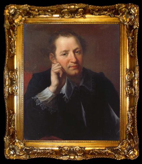 framed  Angelika Kauffmann Studie Zum Bildnis Sir Joshua Reynolds, ta009-2